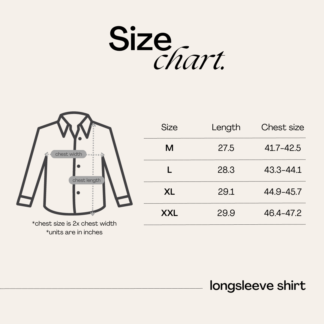 Men's Batik Shirt Black Long Sleeve - Belautama